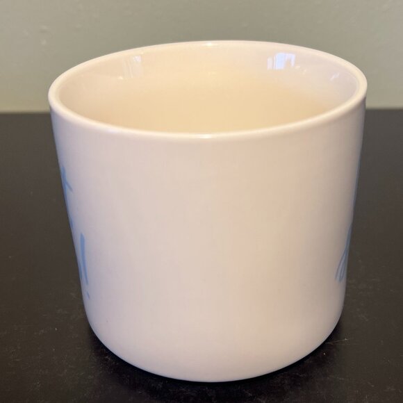 Opalhouse LET IT SNOW! Powder Blue Lettering Porcelain Mug Cup - Picture 5 of 9